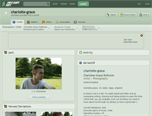 Tablet Screenshot of charlotte-grace.deviantart.com