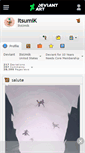 Mobile Screenshot of itsumik.deviantart.com