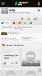 Mobile Screenshot of ordie.deviantart.com