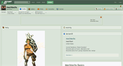 Desktop Screenshot of mechtechs.deviantart.com