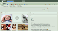 Desktop Screenshot of fliz01.deviantart.com