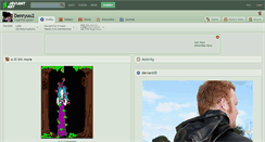 Desktop Screenshot of denryuu2.deviantart.com