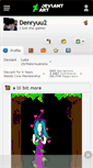 Mobile Screenshot of denryuu2.deviantart.com