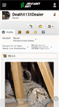 Mobile Screenshot of deathx13xdealer.deviantart.com