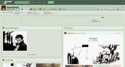 Desktop Screenshot of gorangonze.deviantart.com