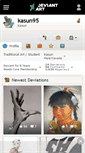 Mobile Screenshot of kasun95.deviantart.com