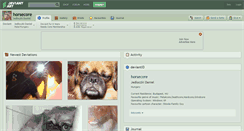 Desktop Screenshot of horsecore.deviantart.com