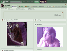 Tablet Screenshot of lorenpb.deviantart.com