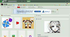 Desktop Screenshot of lanspg.deviantart.com