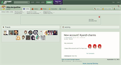 Desktop Screenshot of missjacqueline.deviantart.com