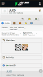 Mobile Screenshot of jlxd.deviantart.com