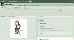Desktop Screenshot of ditavonteese.deviantart.com
