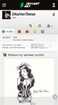Mobile Screenshot of ditavonteese.deviantart.com