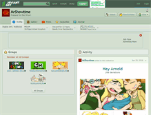 Tablet Screenshot of mrshowtime.deviantart.com