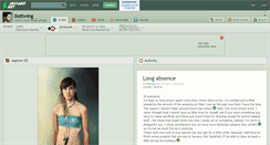 Desktop Screenshot of dottwing.deviantart.com