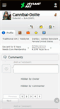 Mobile Screenshot of cannibal-dollie.deviantart.com