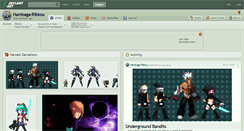 Desktop Screenshot of hambaga-rikkou.deviantart.com