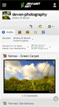 Mobile Screenshot of devon-photography.deviantart.com