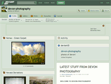 Tablet Screenshot of devon-photography.deviantart.com
