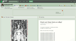 Desktop Screenshot of duraluminwolf.deviantart.com