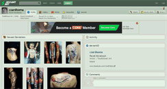 Desktop Screenshot of czardisoma.deviantart.com