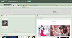 Desktop Screenshot of landofthekwt.deviantart.com