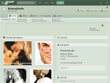 Tablet Screenshot of briannastudio.deviantart.com