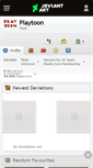 Mobile Screenshot of playtoon.deviantart.com