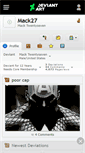 Mobile Screenshot of mack27.deviantart.com