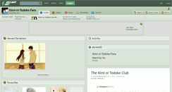 Desktop Screenshot of kimi-ni-todoke-fans.deviantart.com