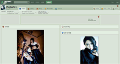Desktop Screenshot of phelios123.deviantart.com