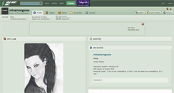 Desktop Screenshot of minamongoose.deviantart.com