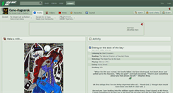 Desktop Screenshot of geno-ragnarok.deviantart.com