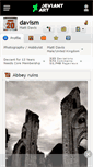 Mobile Screenshot of davism.deviantart.com