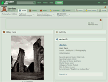 Tablet Screenshot of davism.deviantart.com