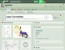 Tablet Screenshot of alexmscfan.deviantart.com