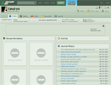 Tablet Screenshot of cabaji-plz.deviantart.com