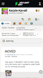 Mobile Screenshot of kezzie-kawaii.deviantart.com