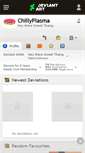 Mobile Screenshot of chillyplasma.deviantart.com
