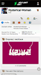 Mobile Screenshot of hysterical-woman.deviantart.com