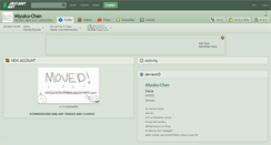 Desktop Screenshot of miyuku-chan.deviantart.com