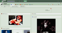 Desktop Screenshot of chayan.deviantart.com