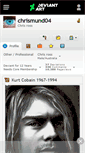 Mobile Screenshot of chrismund04.deviantart.com