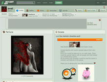 Tablet Screenshot of owel.deviantart.com