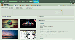 Desktop Screenshot of amin95.deviantart.com