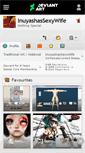 Mobile Screenshot of inuyashassexywife.deviantart.com