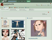 Tablet Screenshot of inuyashassexywife.deviantart.com