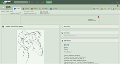 Desktop Screenshot of dc74.deviantart.com