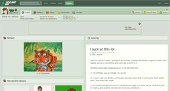 Desktop Screenshot of iggy-b.deviantart.com