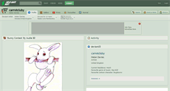 Desktop Screenshot of carrotcluby.deviantart.com
